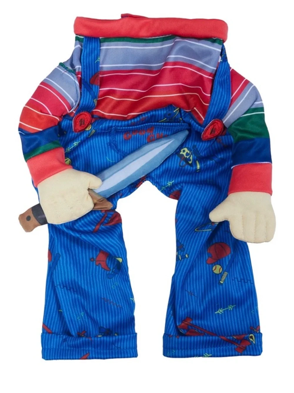 NWOT Rubies Pets Child's Play Chucky Walking Pet Costume for Dogs - M